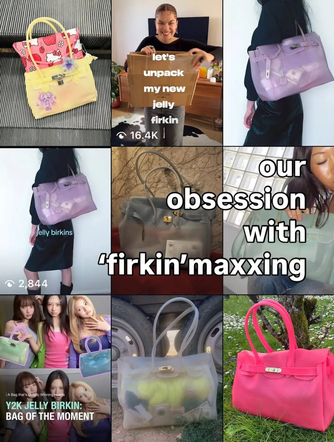 Jellova – Jelly Firkin Bags & Y2K Clear Jelly Totes & Jelly Shoes