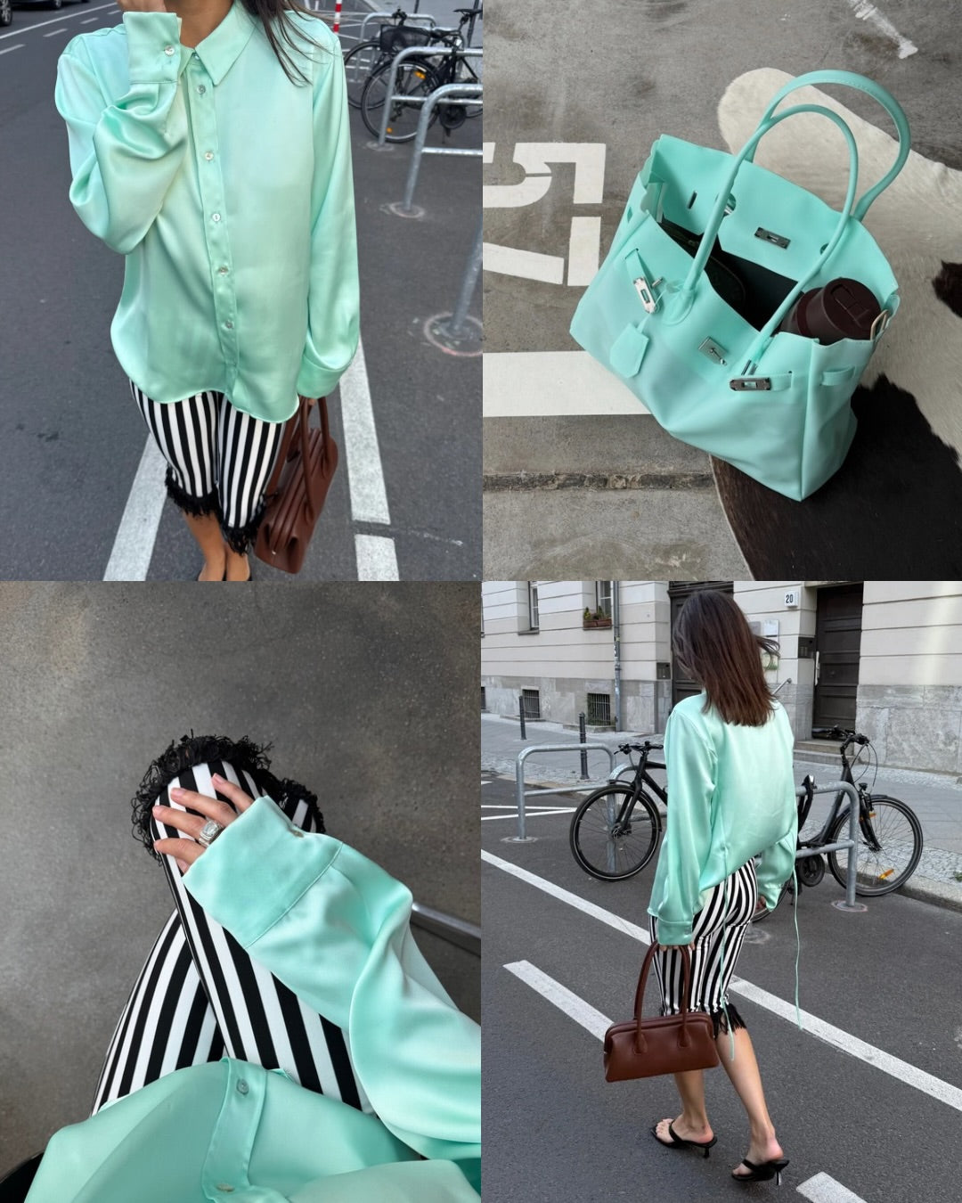 2026 Seasonal Trend: Create a Turquoise Look (Paired with a Matching Jelly FIkrin Bag)