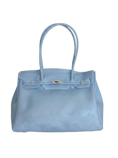 Baby Blue Jelly Mood Bag – Large