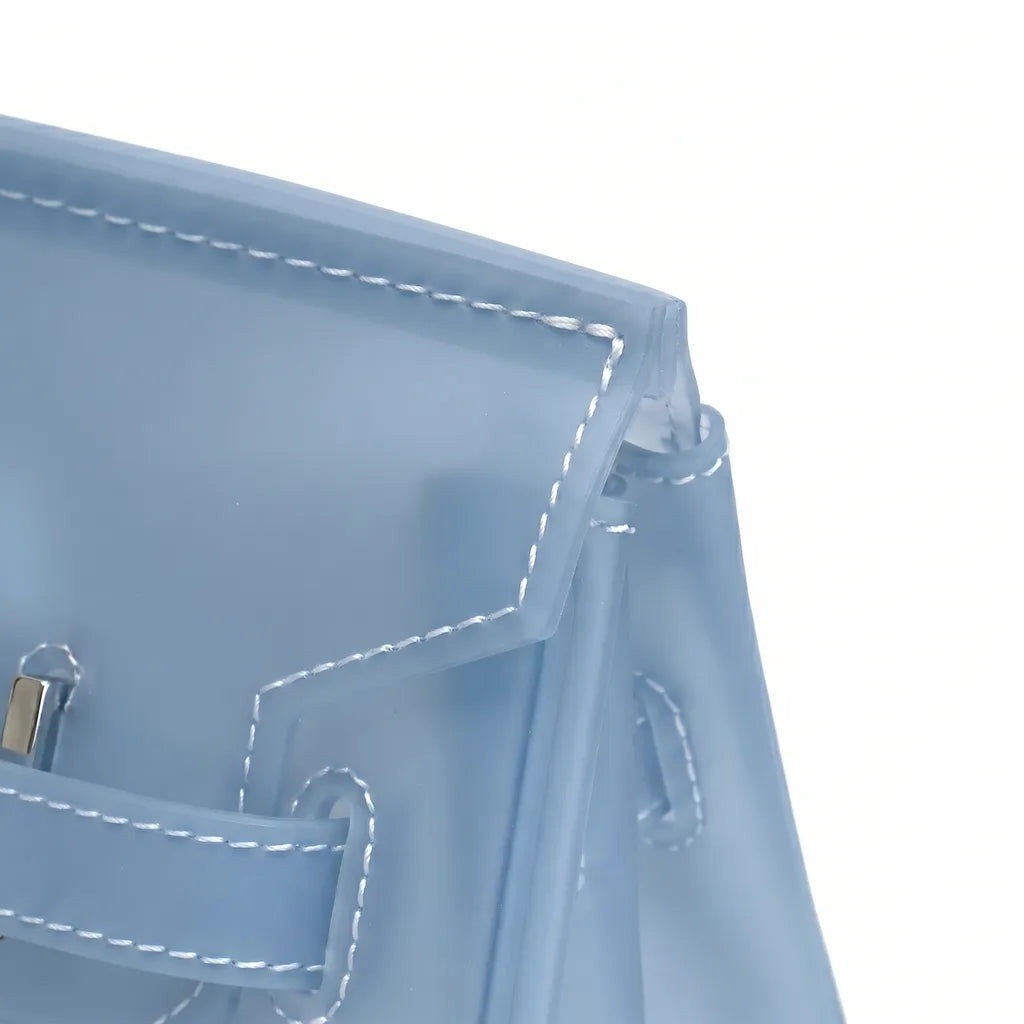 Baby Blue Jelly Mood Bag – Large