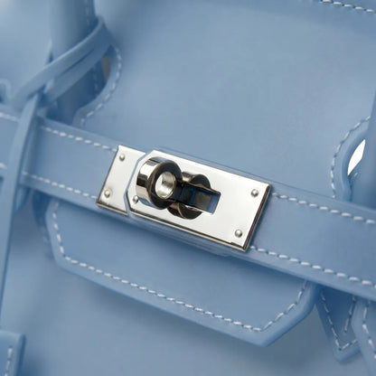 Baby Blue Jelly Mood Bag – Large