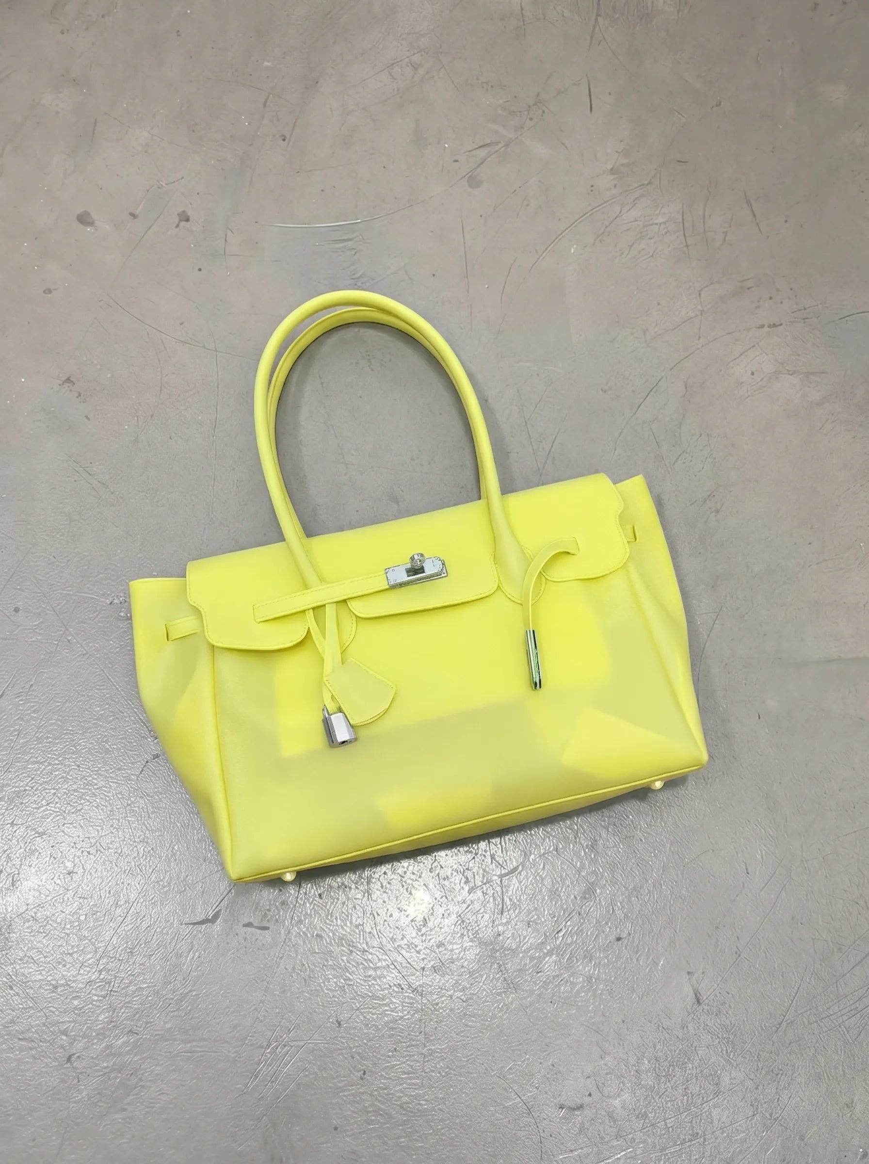 Butter Yellow Jelly Mood Bag – Medium