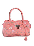 Coral Jelly Shoulder Firkin Bag – Medium