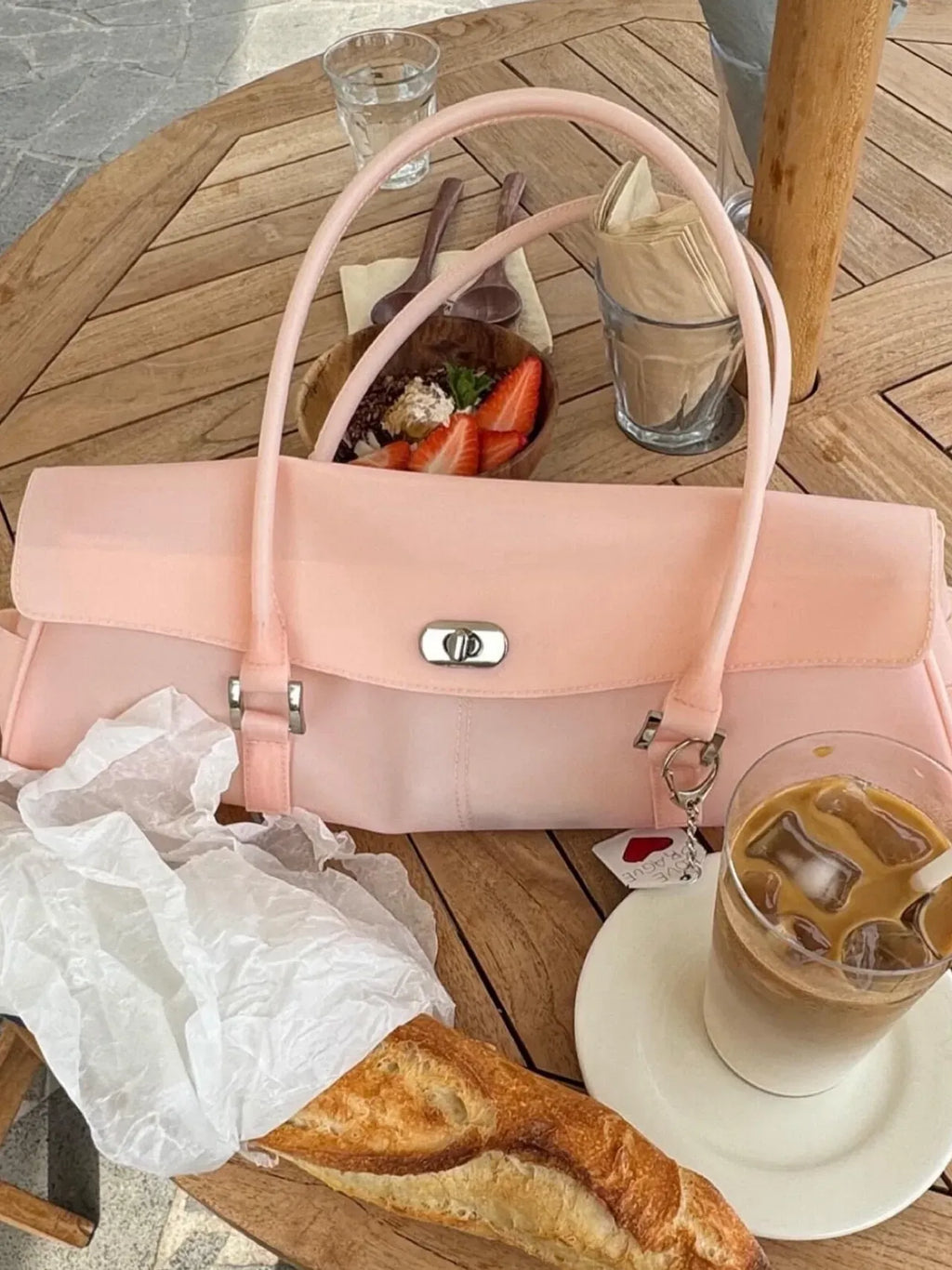 Jelly Baguette Shoulder Bag