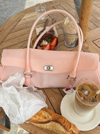 Jelly Baguette Shoulder Bag