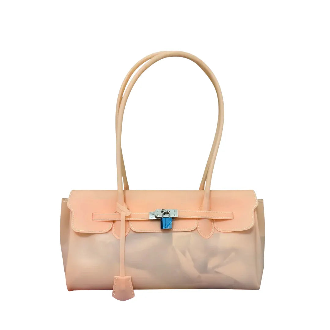 Jelly Firkin Shoulder Bag – Clear Y2K Purse | Jellova