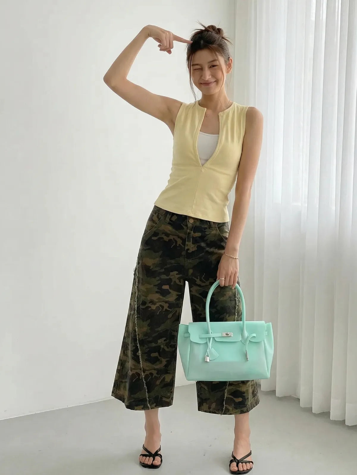 Mint Jelly Mood Bag – Medium (Y2K Candy Girl Energy)