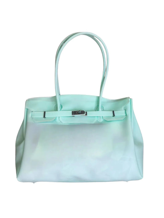 Aqua Jelly Mood Bag-Large