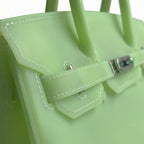 Neon Green Y2K Candy Jelly Mood Bag – Medium (Chaos Energy)