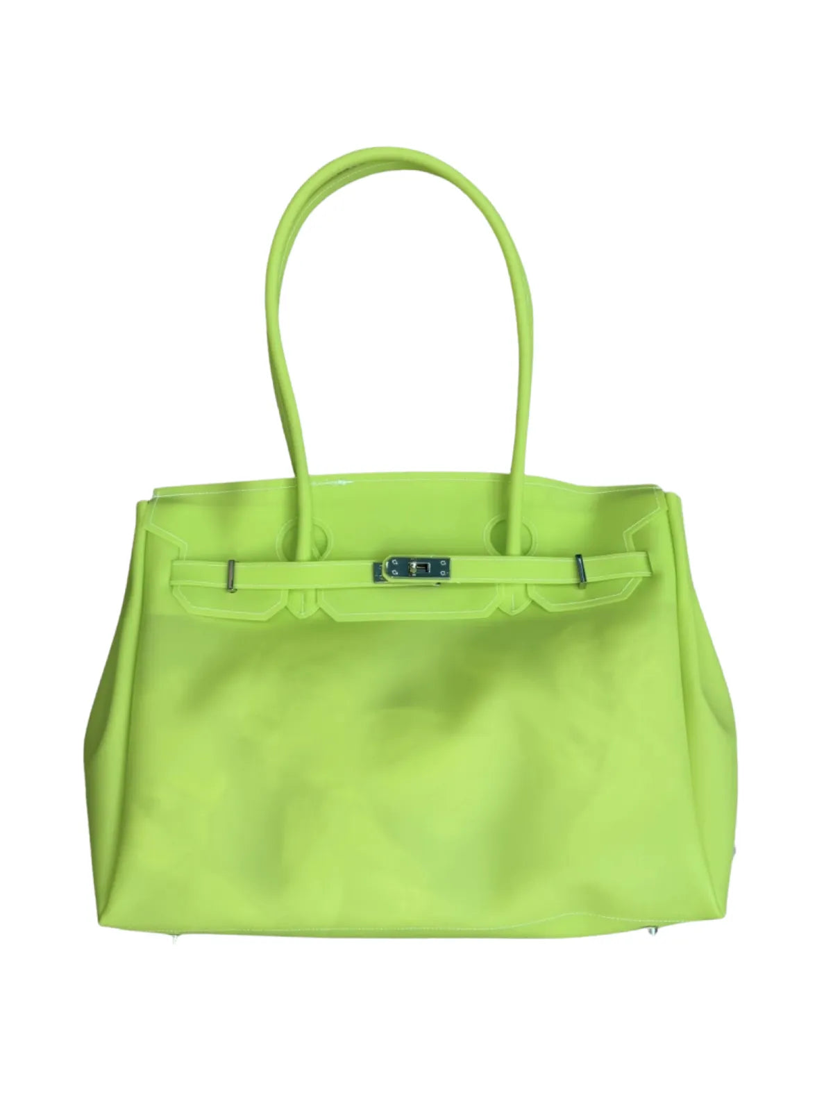 Neon Green Y2K Jelly Bag 40
