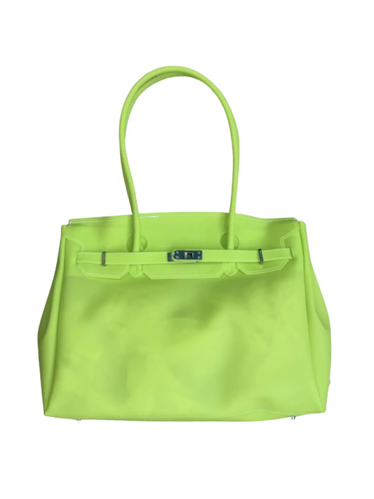 Neon Green Y2K Jelly Bag 40