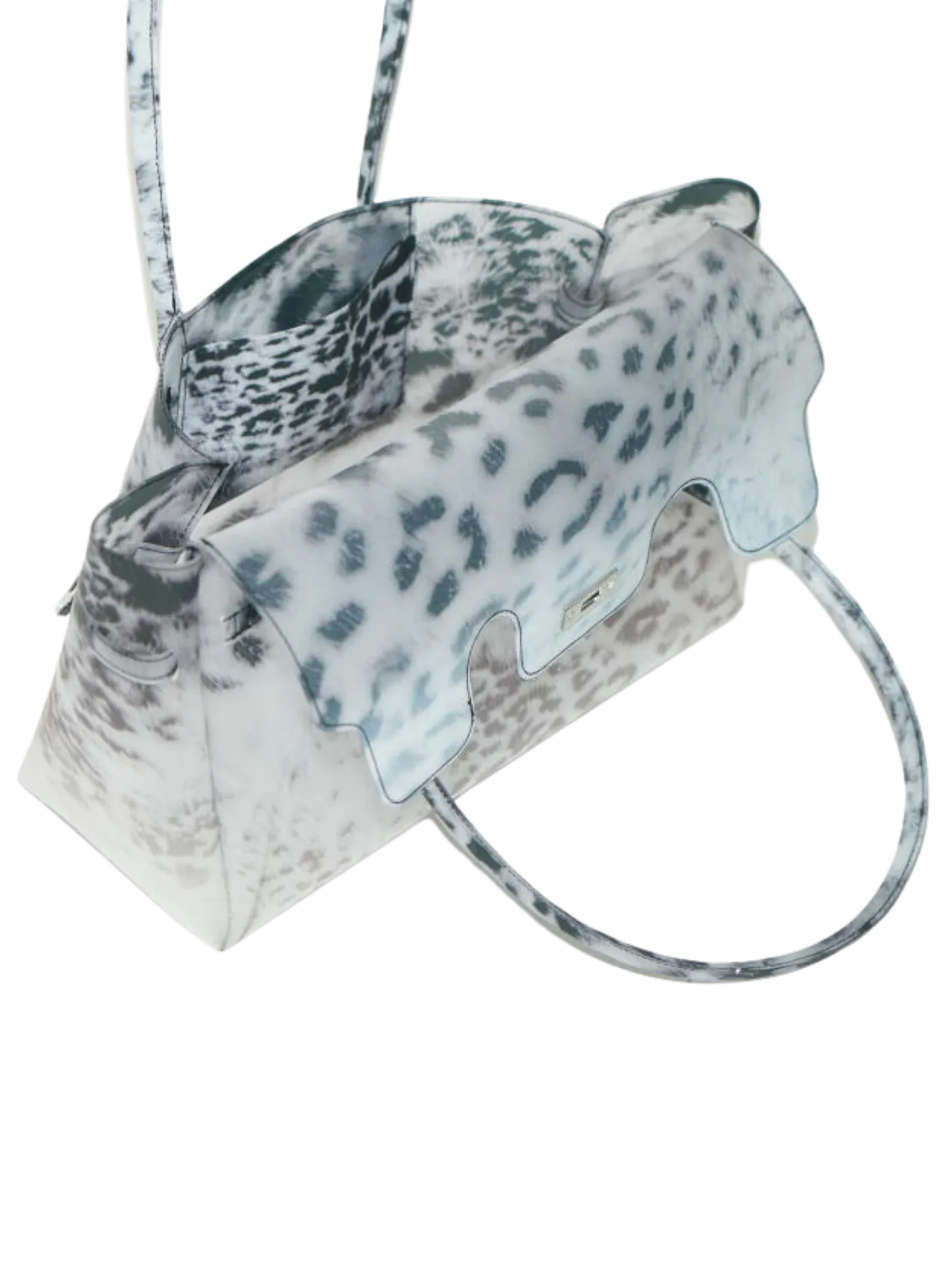 Snow Leopard Jelly Firkin Bag tpu