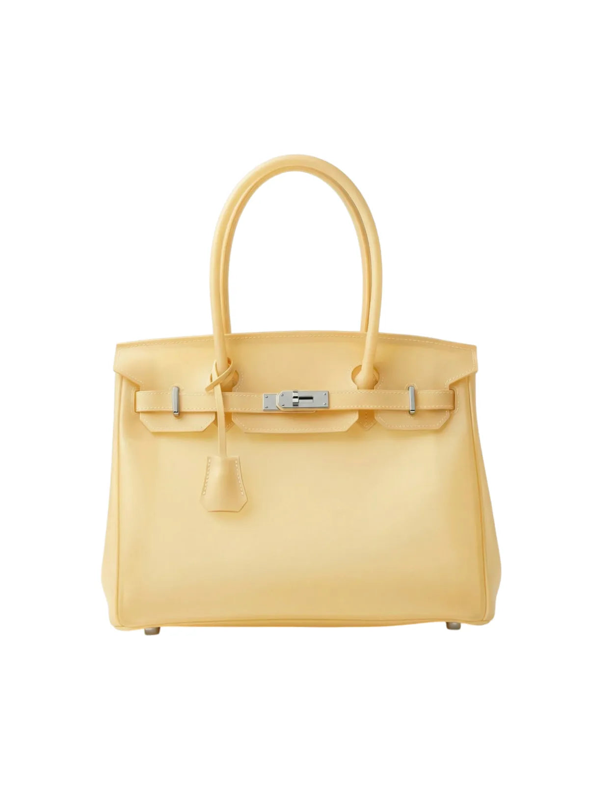 Soft Yellow Jelly Mood Bag – Medium (Y2K Candy Sunny Girl Energy)