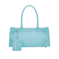 Studded Jelly Firkin Shoulder Bag