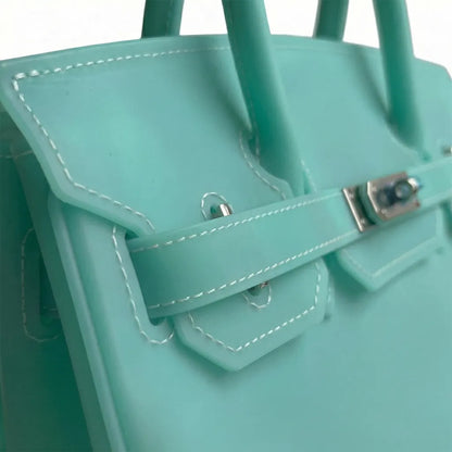 Teal Jelly Mood Bag – Medium (Y2K Cool Girl Energy)