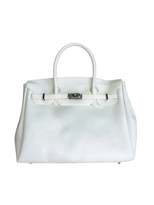  White Jelly Firkin Bag -Small