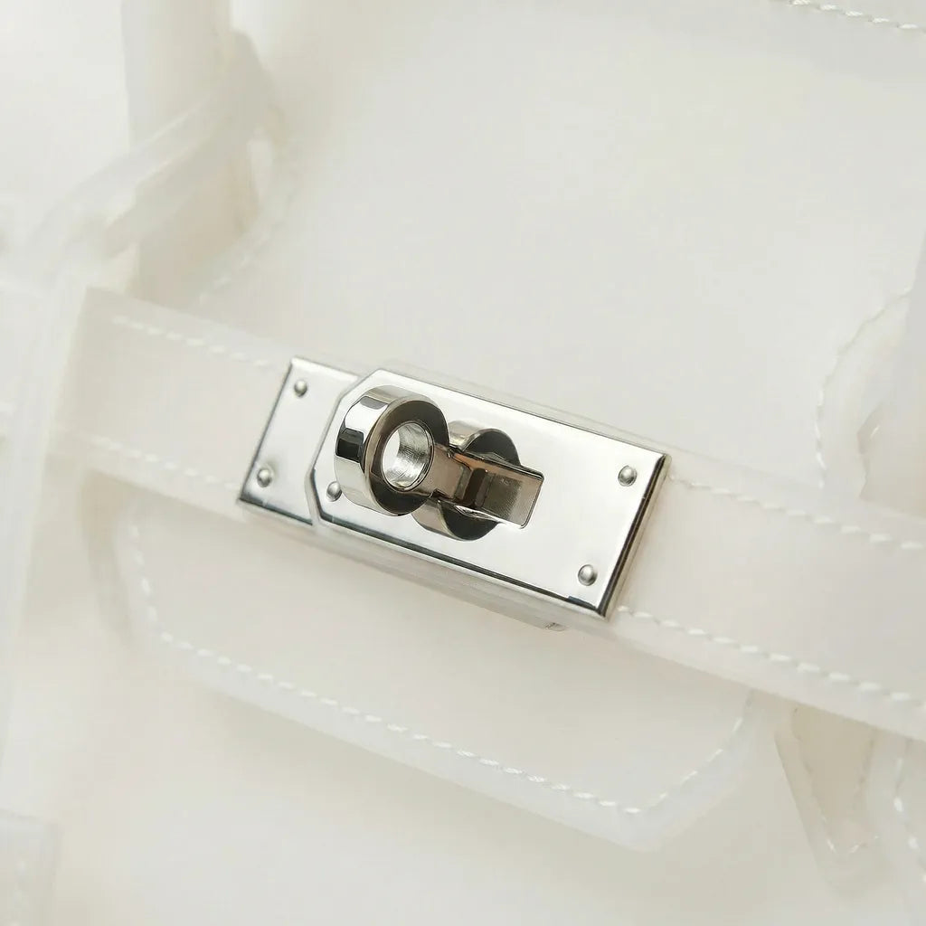 White Jelly Firkin Bag 40 - Y2K Candy Bag