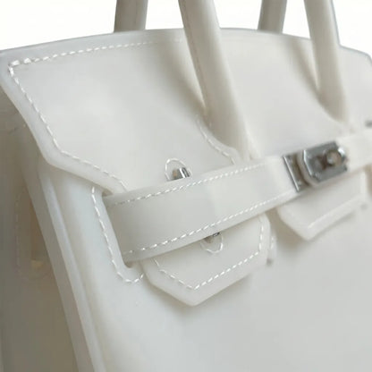 White Jelly Firkin Bag 40 - Y2K Candy Bag