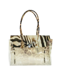 Zebra Leopard Jelly Firkin Bag