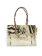 Zebra Leopard Jelly Firkin Bag