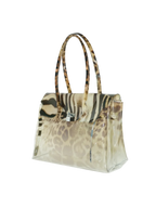 Zebra Leopard Jelly Firkin Bag